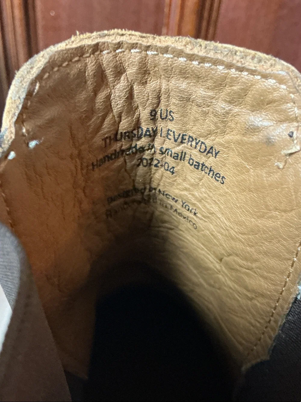 Thursday Boot Company Tan Ankle Boots